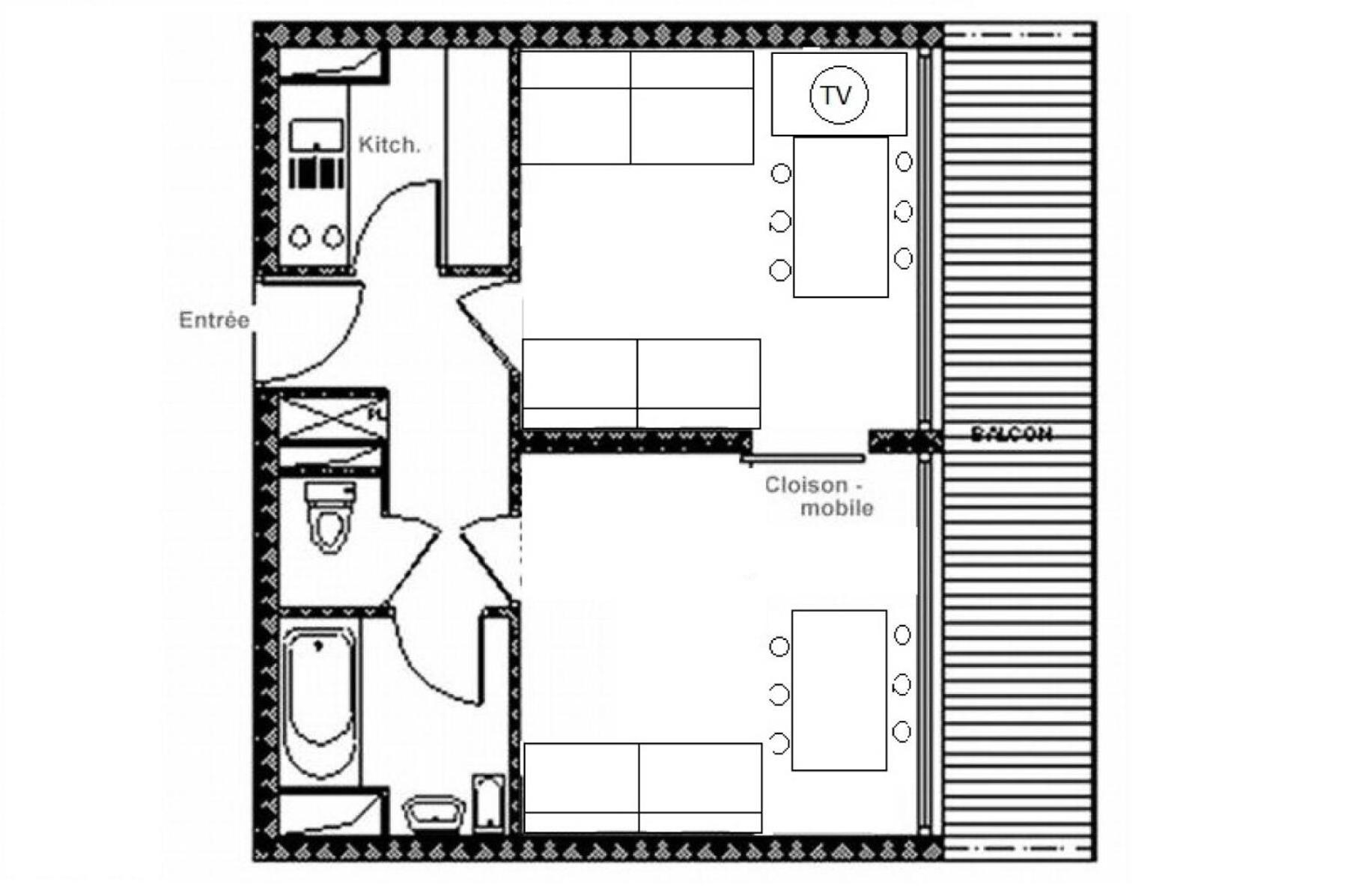 Residence Aravis - Appartement Agreable - Centre Station - Balcon Mae-2134 Saint-Martin-de-Belleville Exterior foto